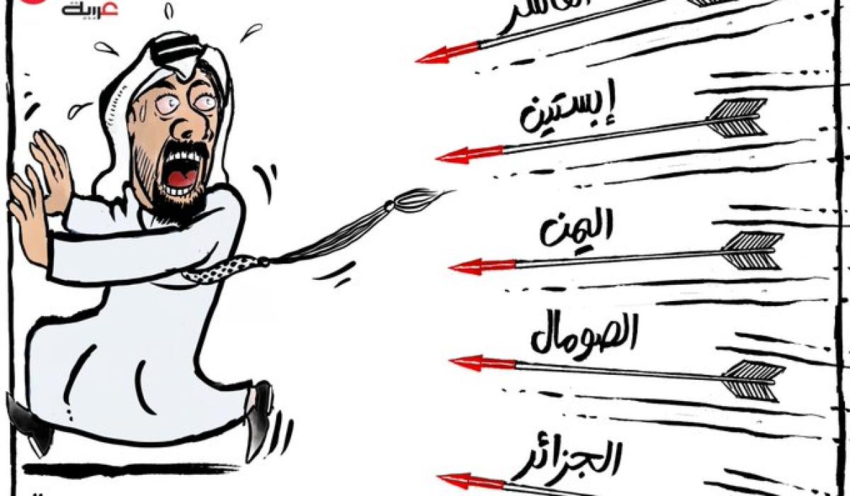 كاريكاتير "اندبندنت عربية" عن سقوط مشاريع الفوضى وعمرو موسى يحذر: "الأيادي العابثة مكشوفة"