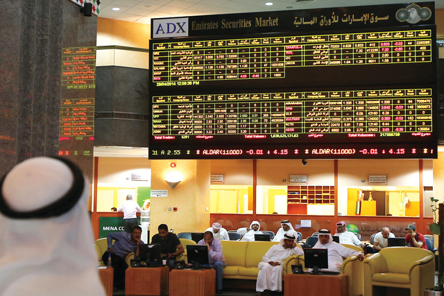 الأسواق تقلص خسائرها الأسبوعية إلى 14.7 مليار درهم